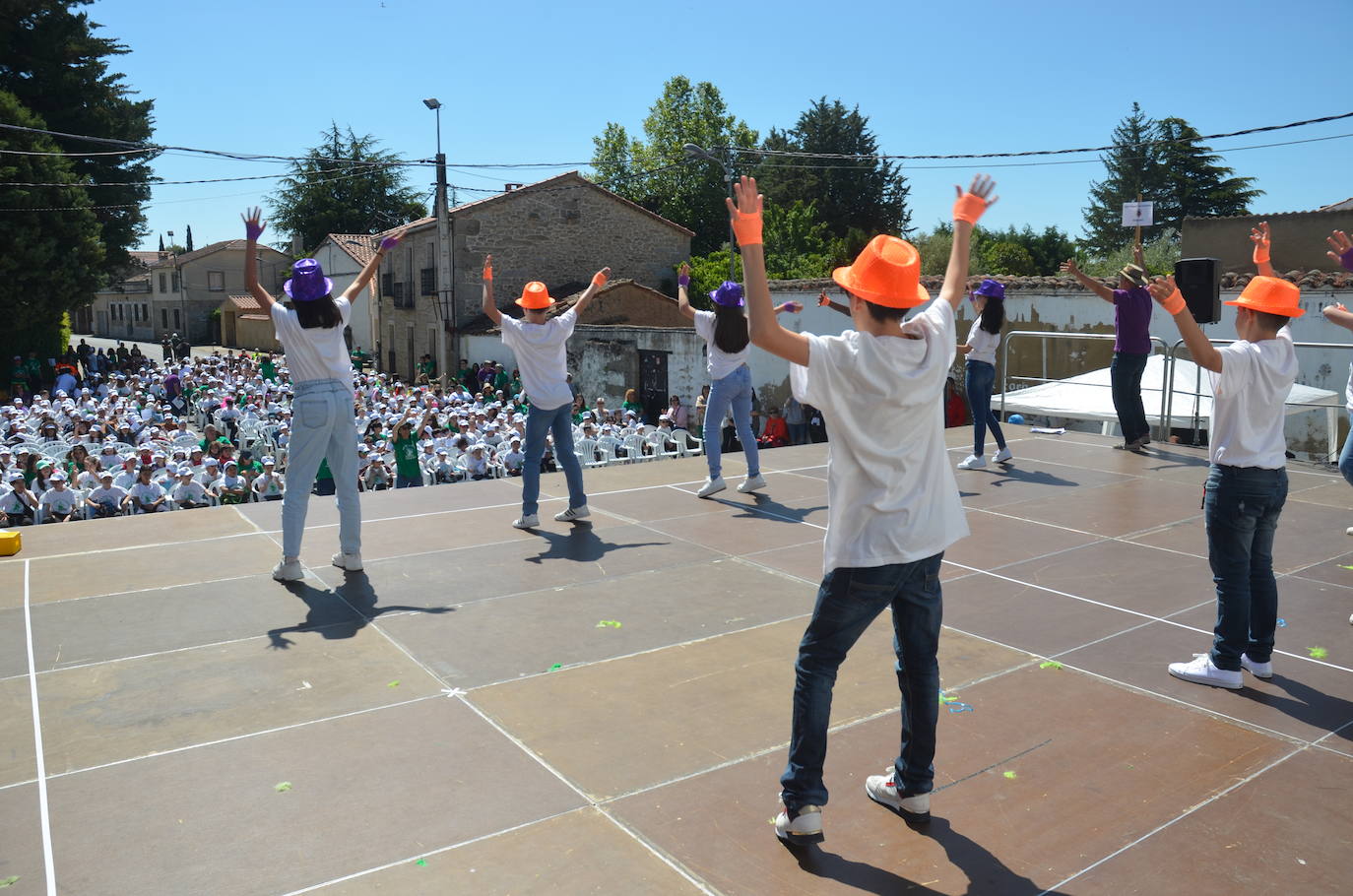 El ritmo desbocado de casi mil alumnos de escuelas de toda la provincia