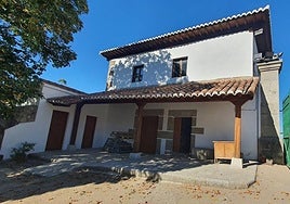 La casa del bosquero fue rehabilitada con fondos de la Diputación.