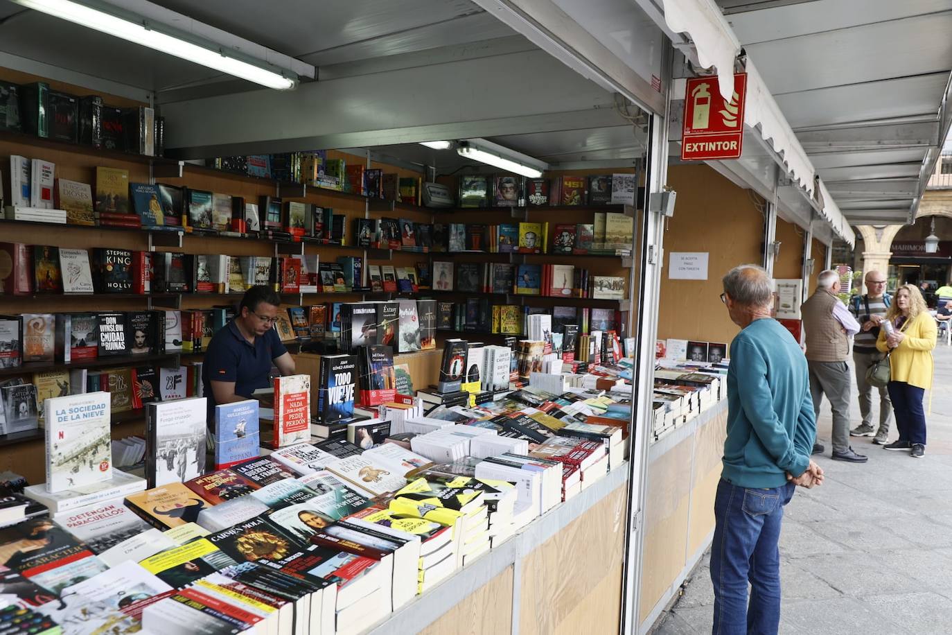 Buen colofón a la Feria del Libro: buen tiempo y gran afluencia