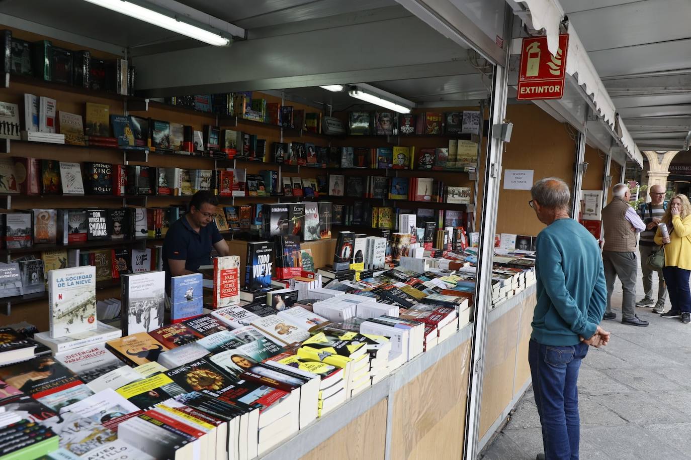 Buen colofón a la Feria del Libro: buen tiempo y gran afluencia