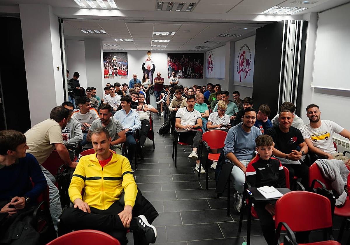 Una de las reuniones del Comité de Árbitros de Salamanca.