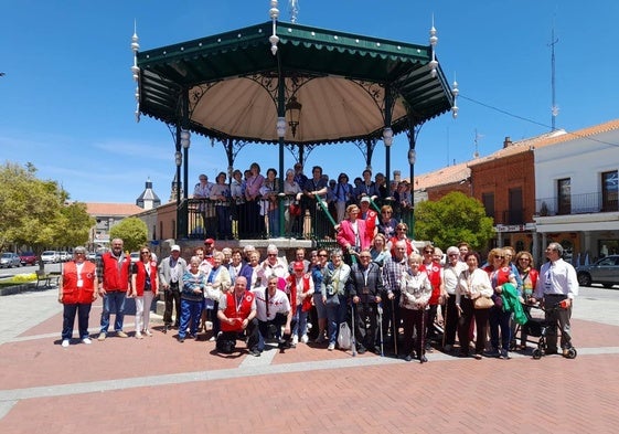 Mayores de Béjar, Candelario y Guijuelo vive una jornada de convivencia en Peñaranda