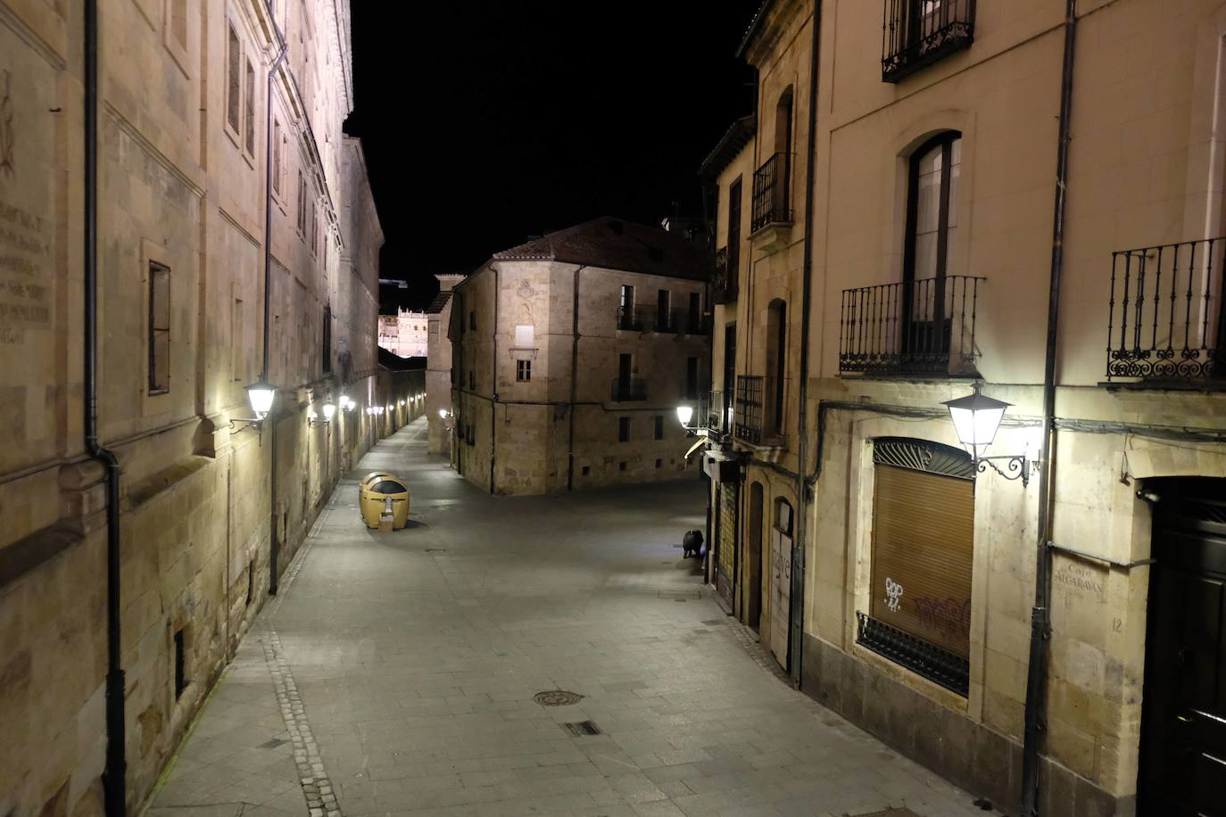 La calle Compañía, en la actualidad.