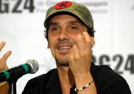 El cantante galo Manu Chao.