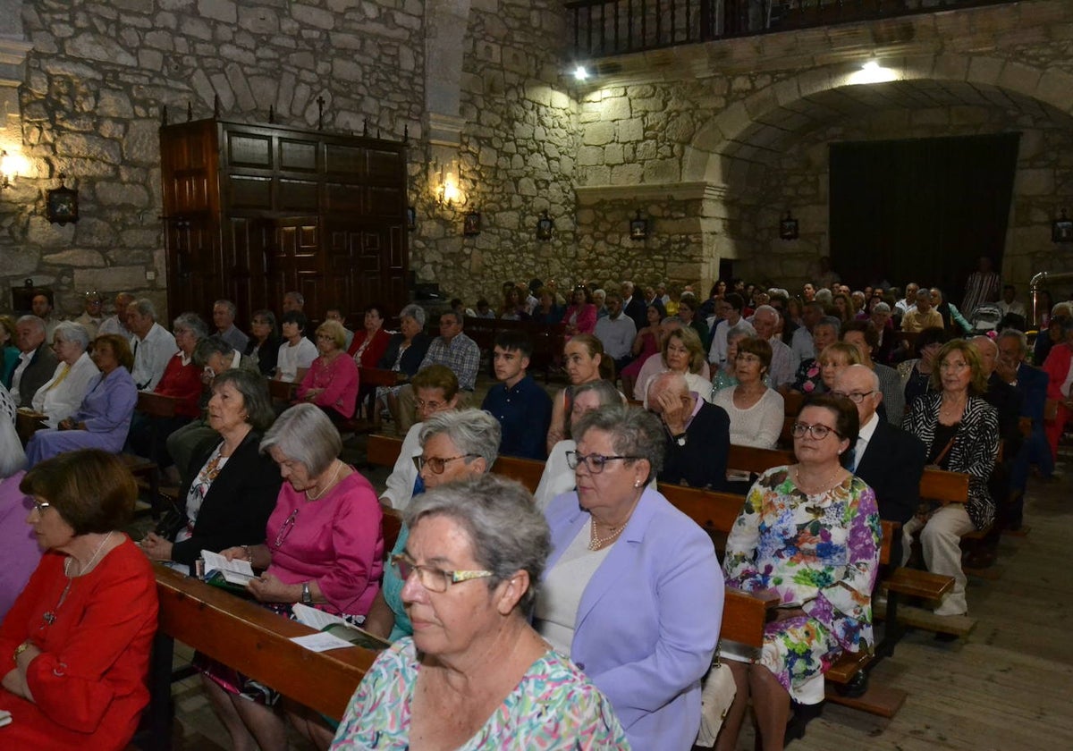 Momento de la misa del Corpus en El Cubo de Don Sancho