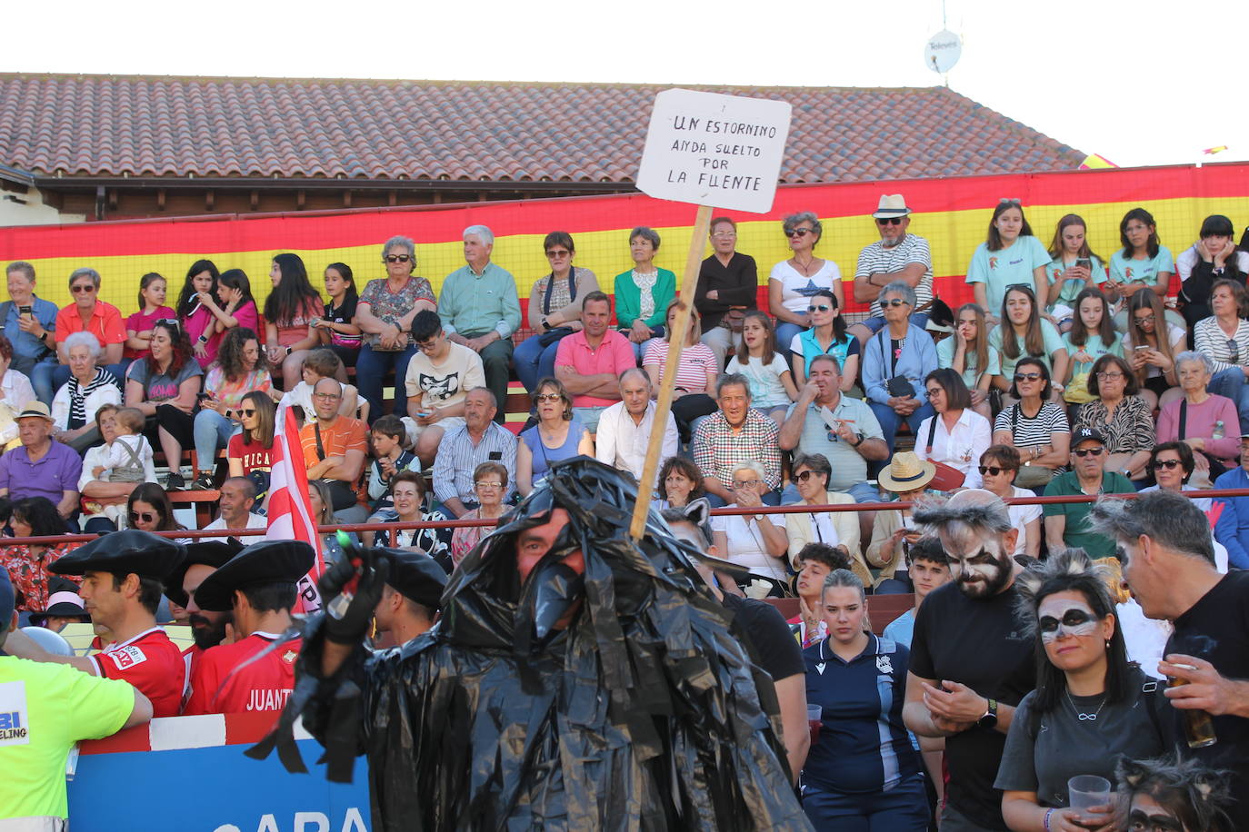 El multitudinario desfile de disfraces en la Fuente de San Esteban, en imágenes