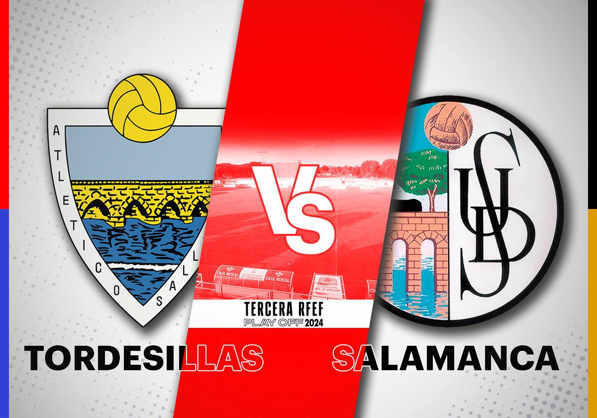 Horario y dónde ver en directo el partido de ida del playoff entre el Atlético Tordesillas y el Salamanca UDS