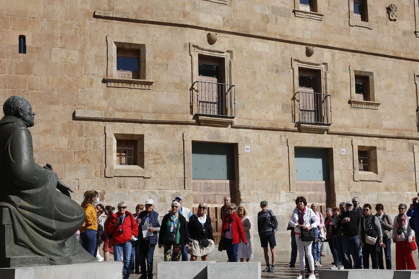 La calle de la Rúa, en la actualidad.