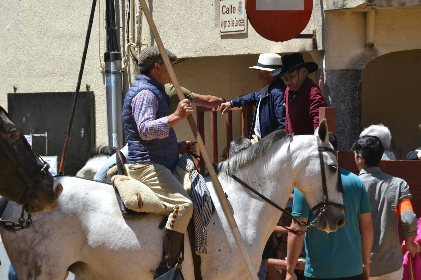 María, la princesa guerrera, invitada de excepción al cierre del Corpus en La Fuente de San Esteban