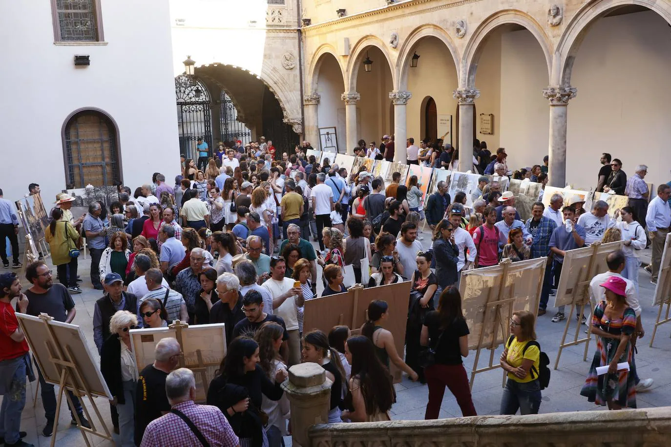 Lucía García se alza con el primer premio del XXIV Certamen de Pintura al Aire Libre de la Fundación GACETA