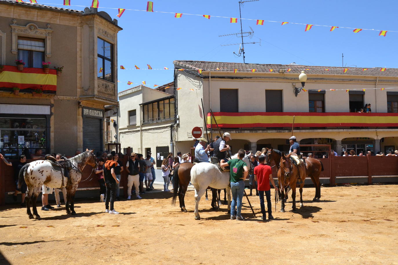 María, la princesa guerrera, invitada de excepción al cierre del Corpus en La Fuente de San Esteban