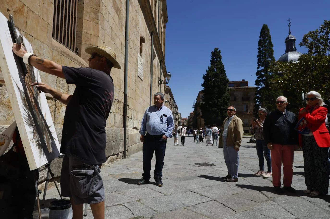 Salamanca se llena de arte con el Certamen de Pintura al Aire Libre de la Fundación GACETA