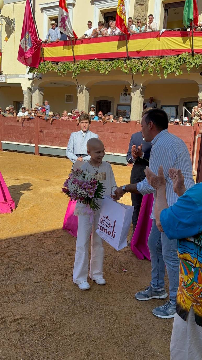 María, la princesa guerrera, invitada de excepción al cierre del Corpus en La Fuente de San Esteban