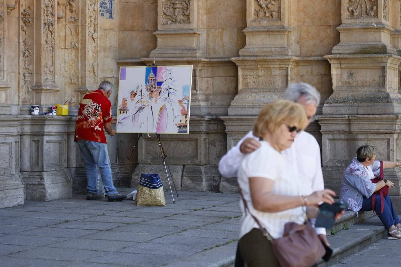 Salamanca se llena de arte con el Certamen de Pintura al Aire Libre de la Fundación GACETA