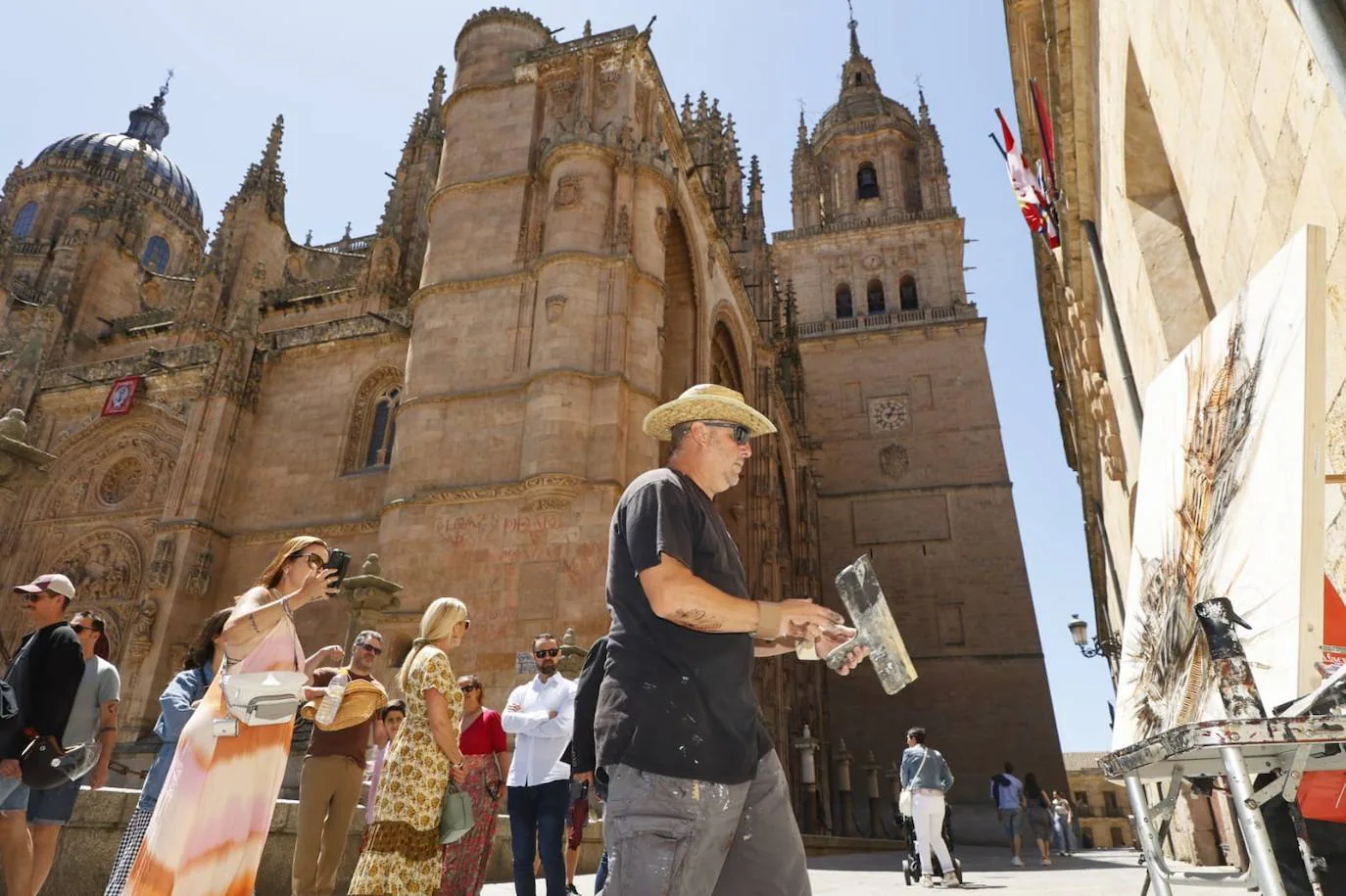 Salamanca se llena de arte con el Certamen de Pintura al Aire Libre de la Fundación GACETA