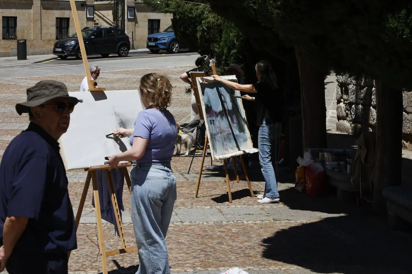 Salamanca se llena de arte con el Certamen de Pintura al Aire Libre de la Fundación GACETA