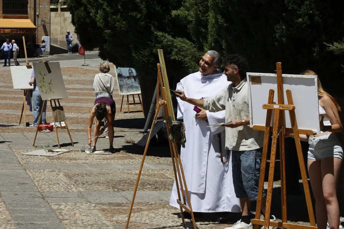 Salamanca se llena de arte con el Certamen de Pintura al Aire Libre de la Fundación GACETA