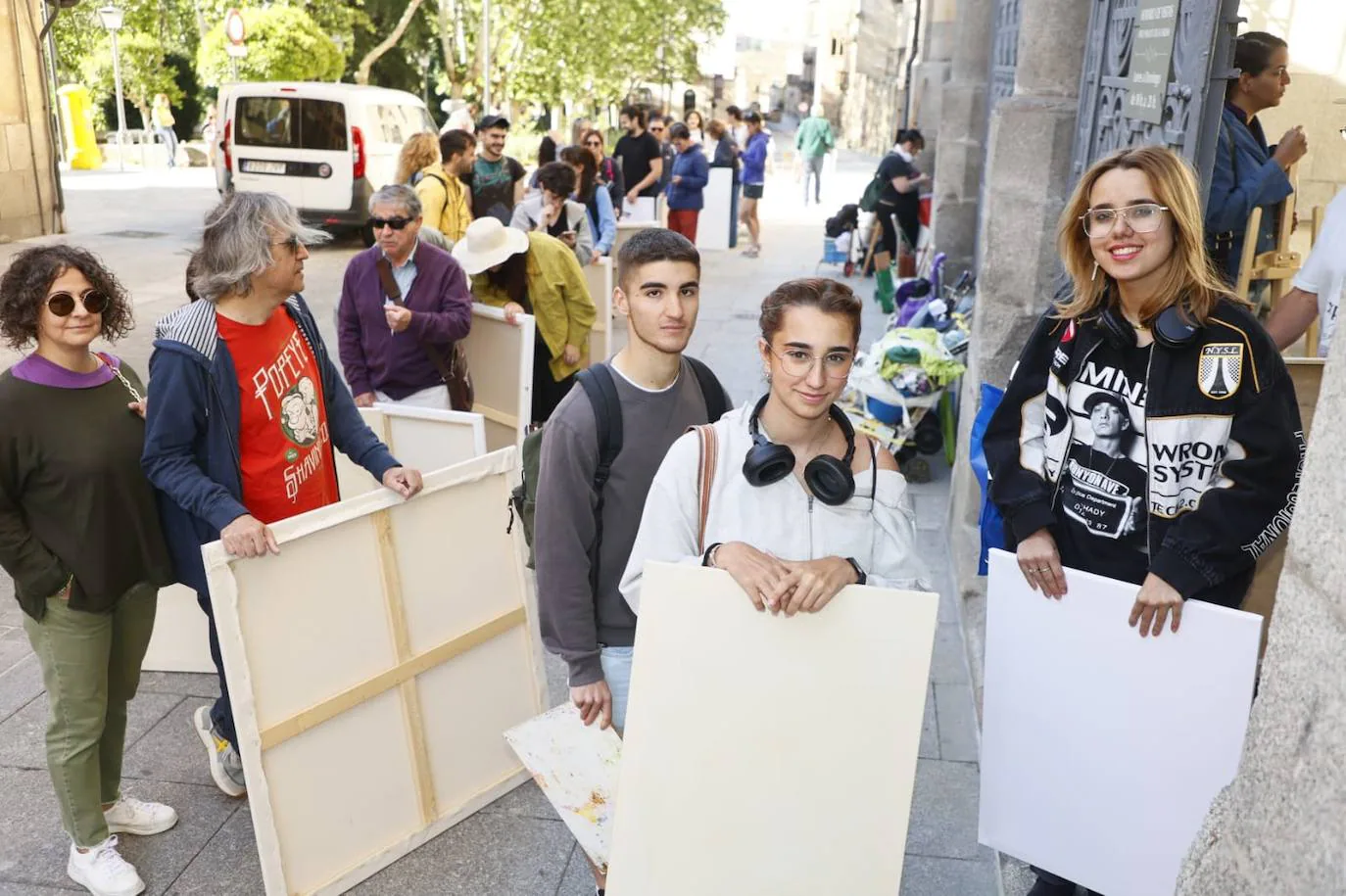 Salamanca se llena de arte con el Certamen de Pintura al Aire Libre de la Fundación GACETA