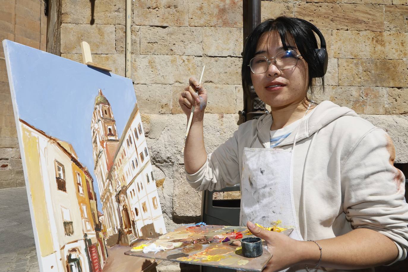 Salamanca se llena de arte con el Certamen de Pintura al Aire Libre de la Fundación GACETA