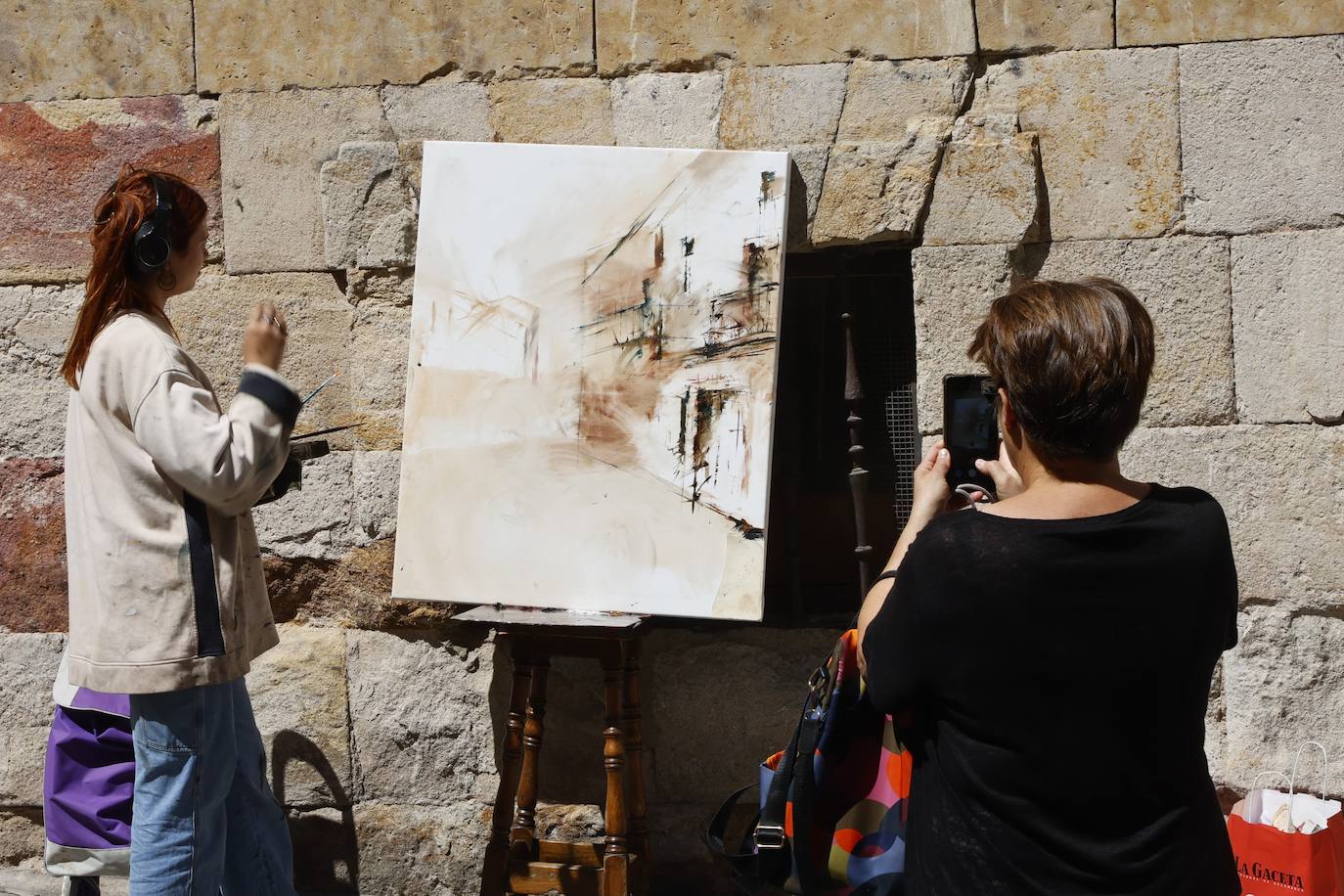 Salamanca se llena de arte con el Certamen de Pintura al Aire Libre de la Fundación GACETA