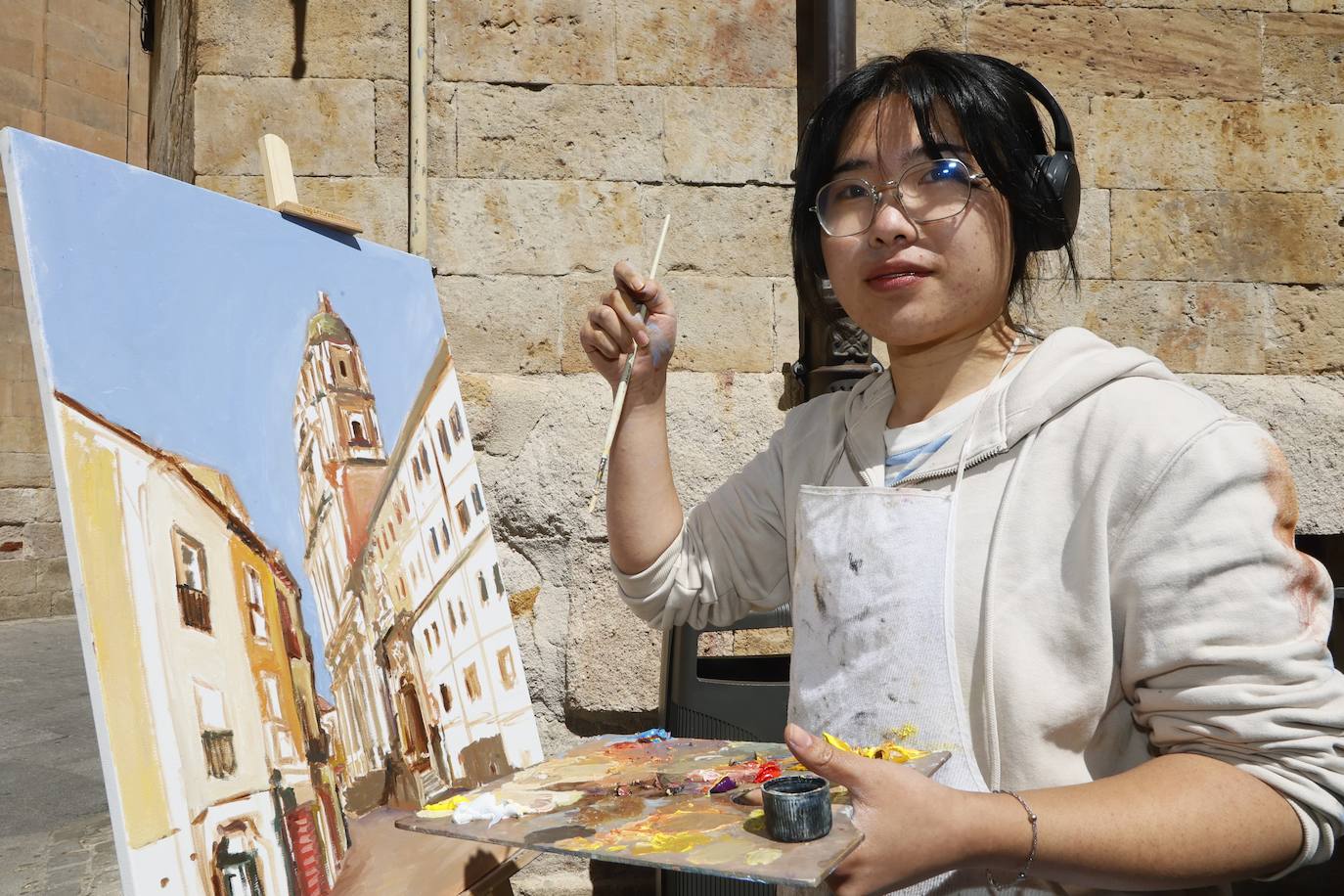 Salamanca se llena de arte con el Certamen de Pintura al Aire Libre de la Fundación GACETA