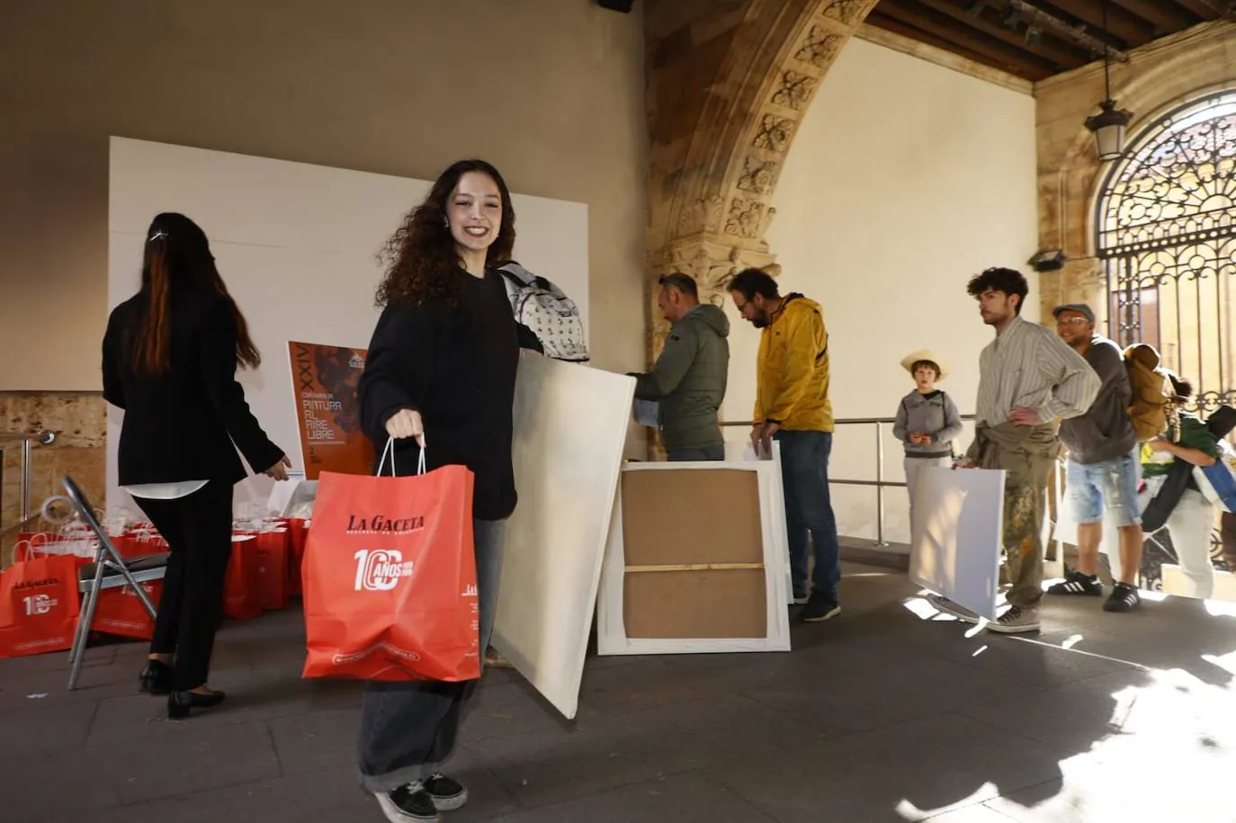 Salamanca se llena de arte con el Certamen de Pintura al Aire Libre de la Fundación GACETA