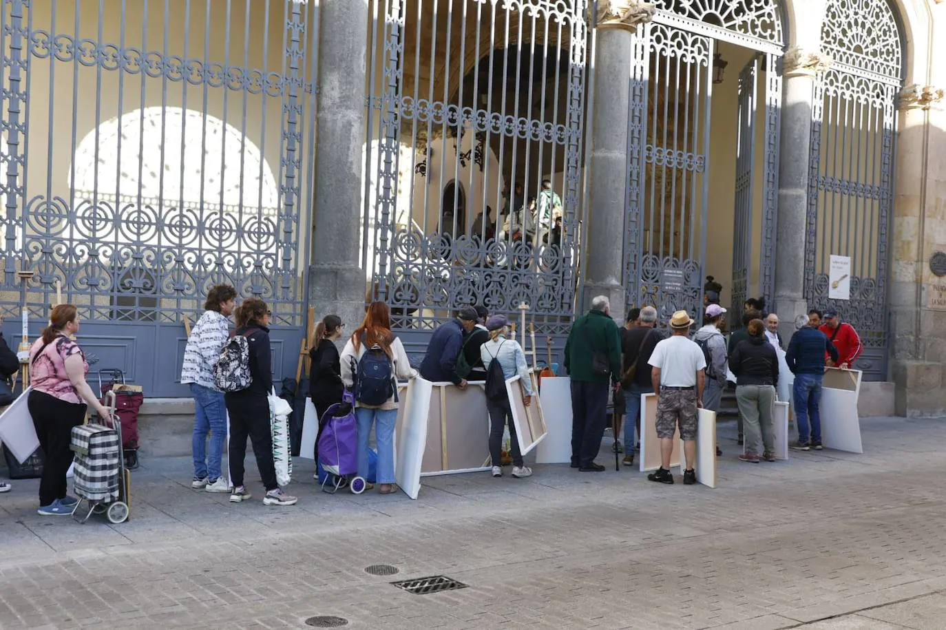 Salamanca se llena de arte con el Certamen de Pintura al Aire Libre de la Fundación GACETA