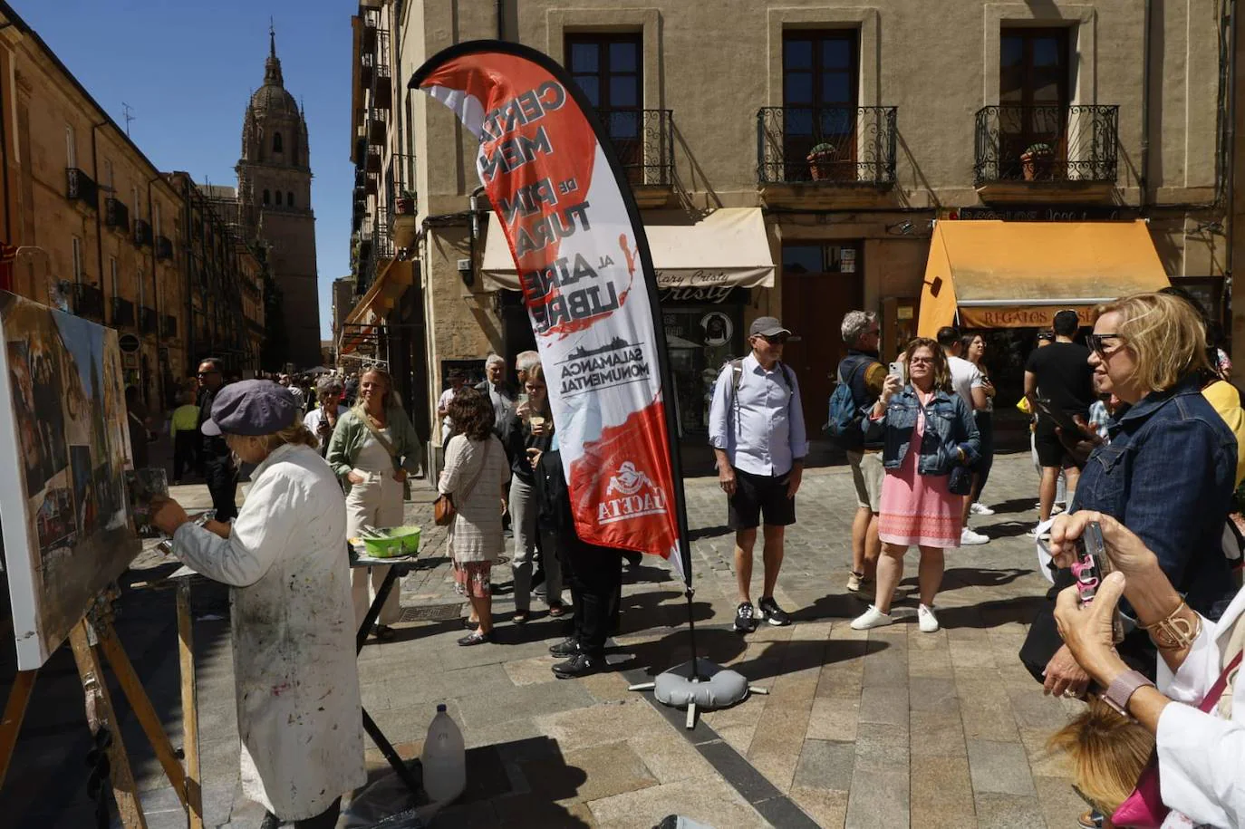 Salamanca se llena de arte con el Certamen de Pintura al Aire Libre de la Fundación GACETA