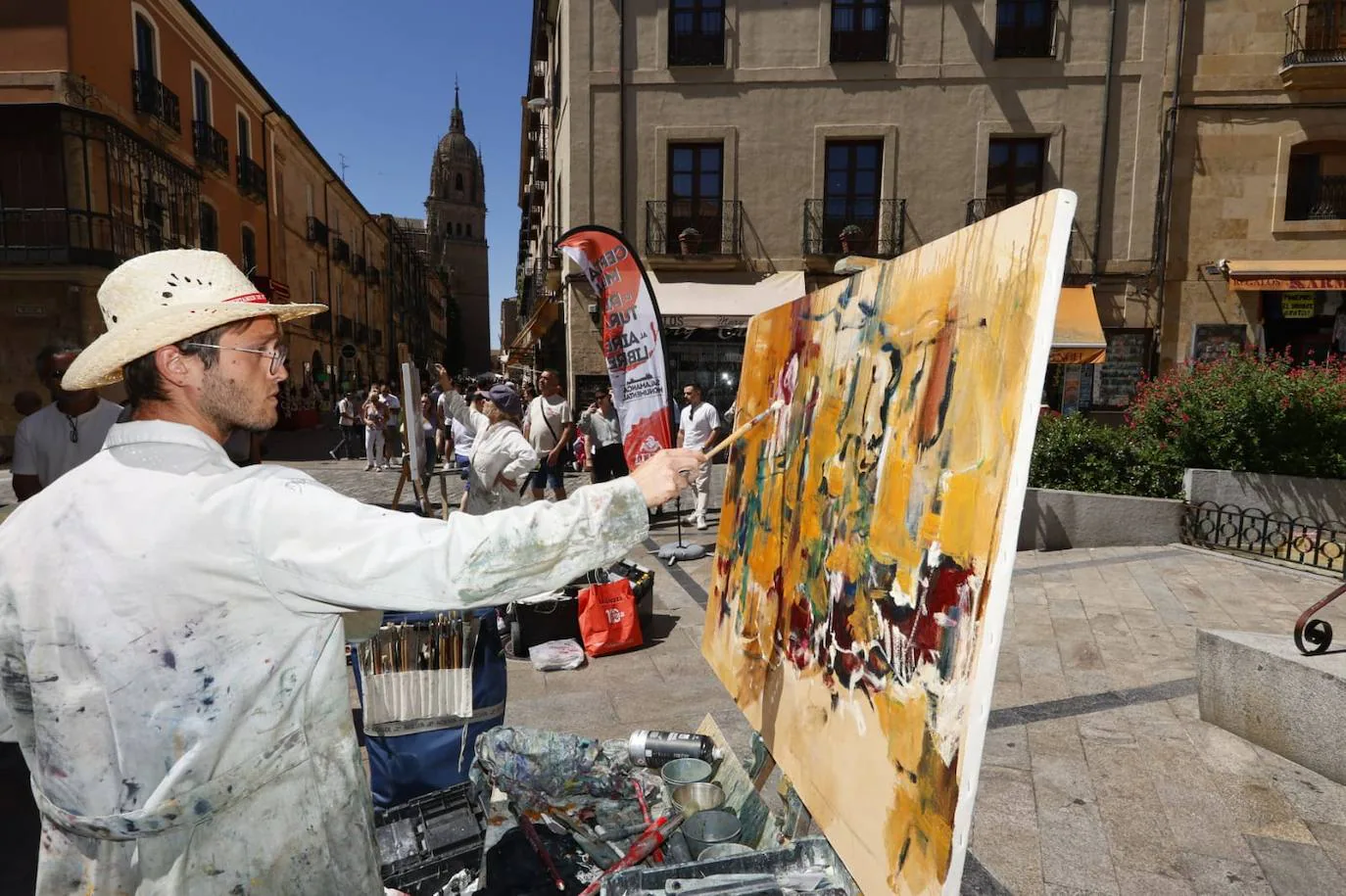 Salamanca se llena de arte con el Certamen de Pintura al Aire Libre de la Fundación GACETA