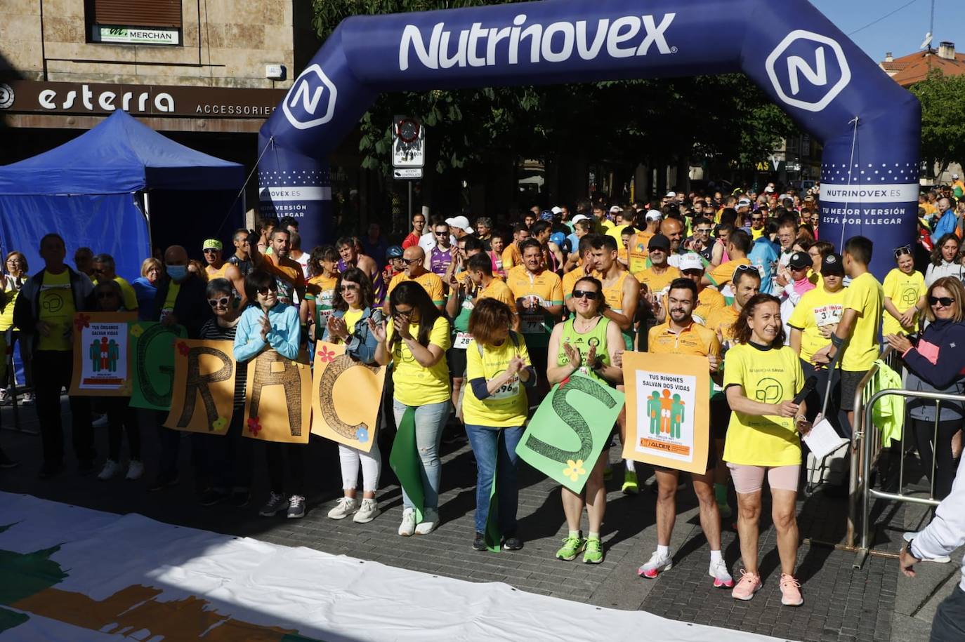 Salamanca se entrega en la carrera solidaria por la donación de órganos