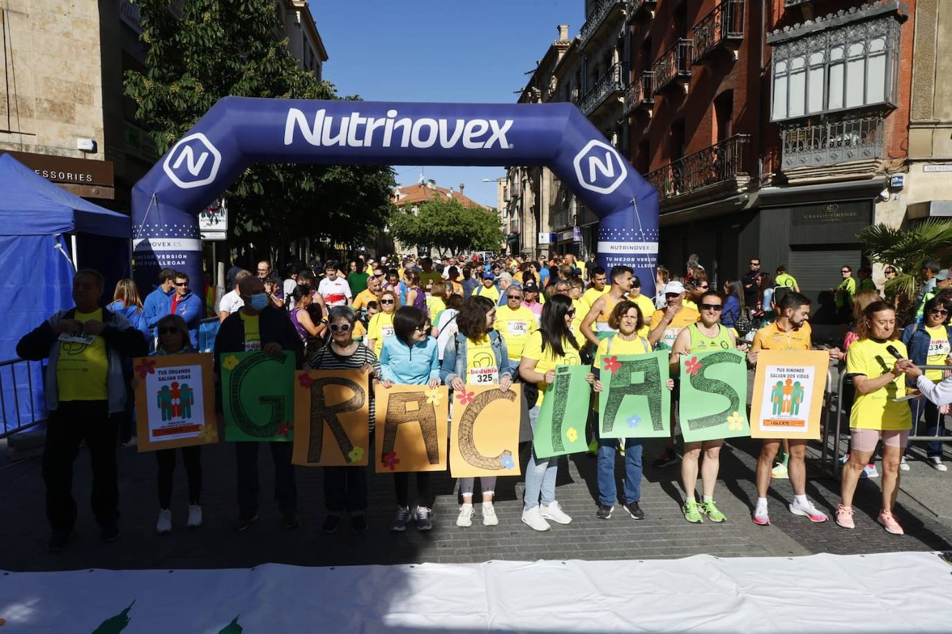 Salamanca se entrega en la carrera solidaria por la donación de órganos