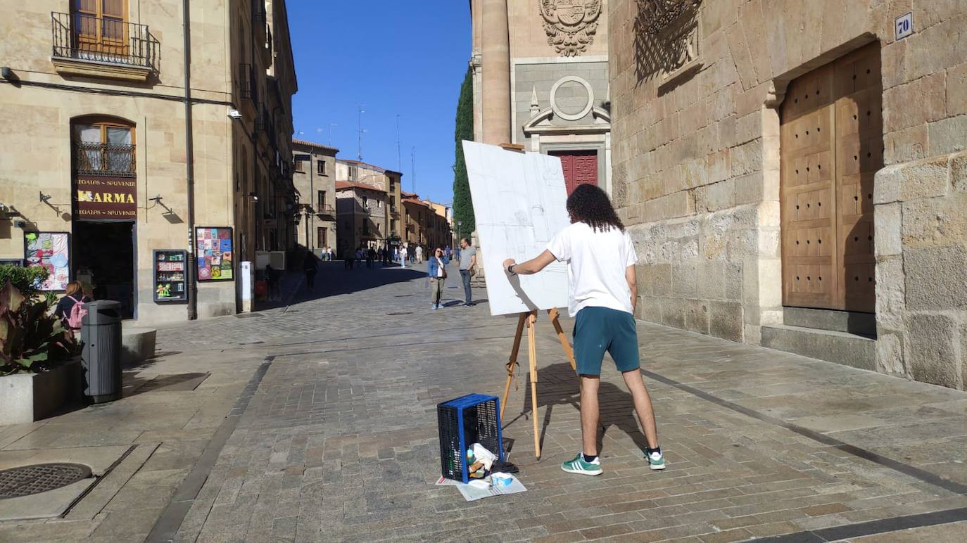 Salamanca se llena de arte con el Certamen de Pintura al Aire Libre de la Fundación GACETA