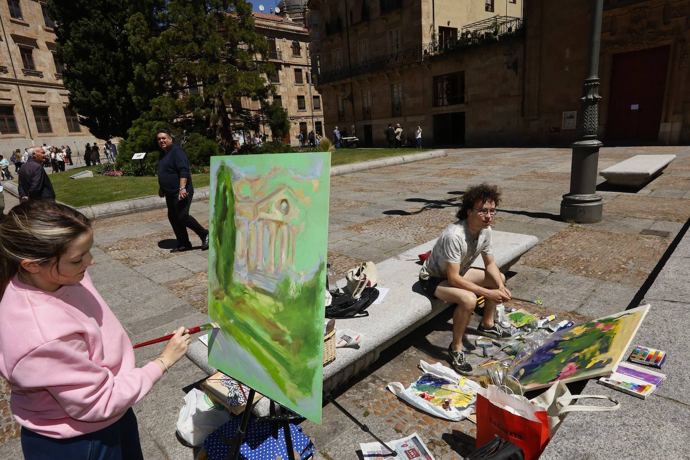 Salamanca se llena de arte con el Certamen de Pintura al Aire Libre de la Fundación GACETA