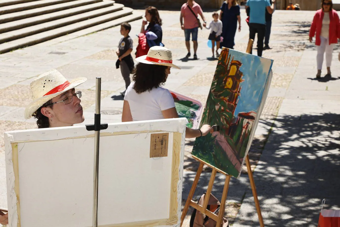 Salamanca se llena de arte con el Certamen de Pintura al Aire Libre de la Fundación GACETA