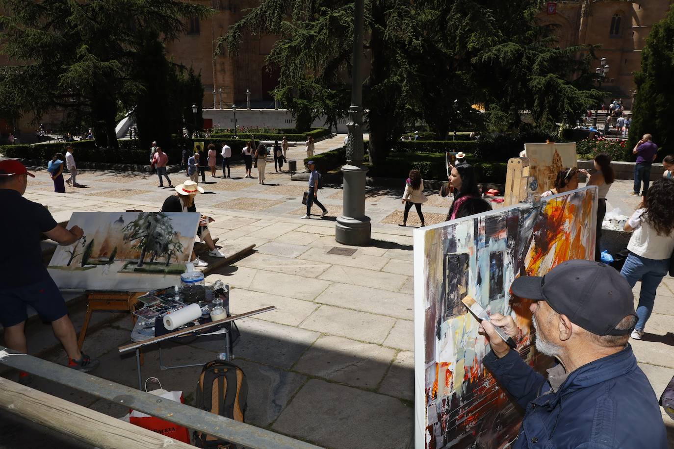 Salamanca se llena de arte con el Certamen de Pintura al Aire Libre de la Fundación GACETA