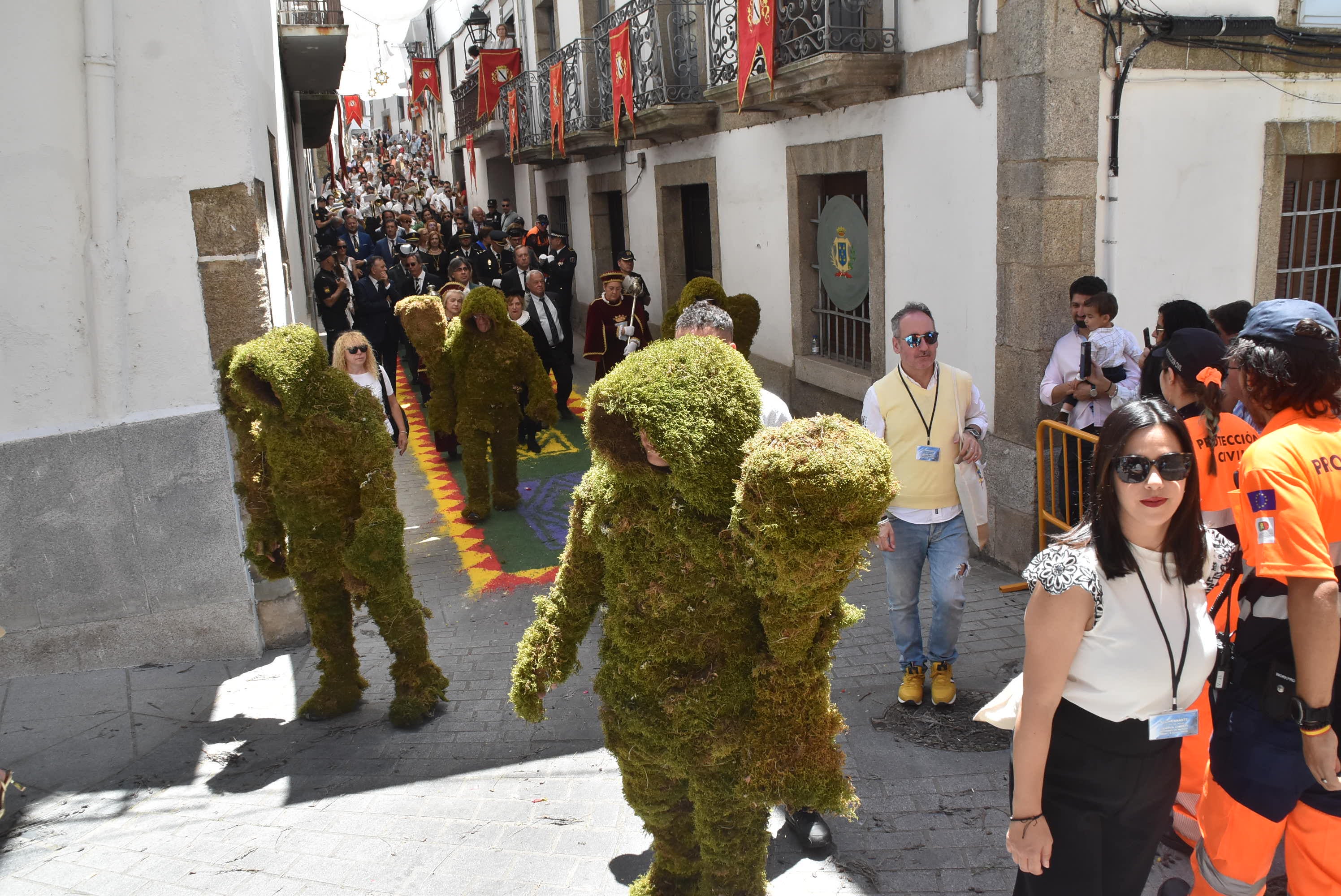 Béjar brilla en el quinto aniversario de su Corpus más internacional