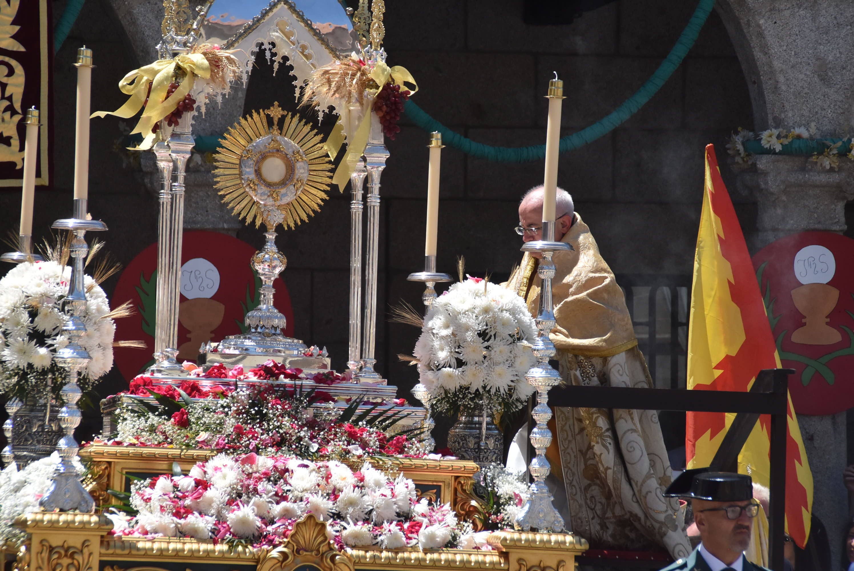 Béjar brilla en el quinto aniversario de su Corpus más internacional