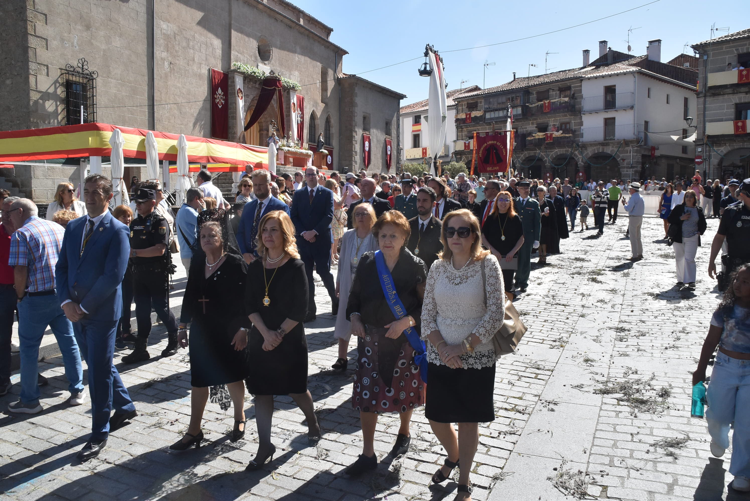 Béjar brilla en el quinto aniversario de su Corpus más internacional