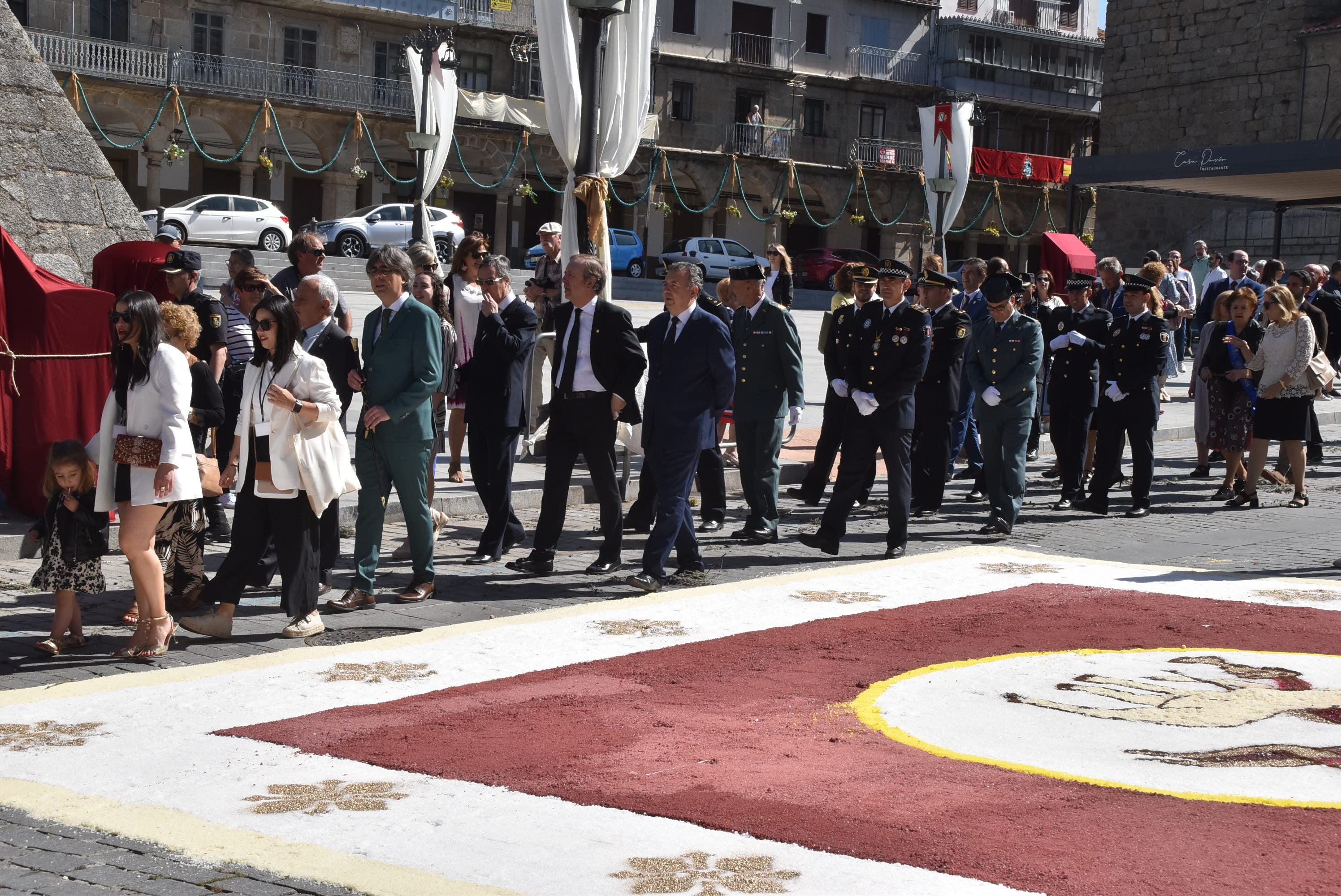 Béjar brilla en el quinto aniversario de su Corpus más internacional