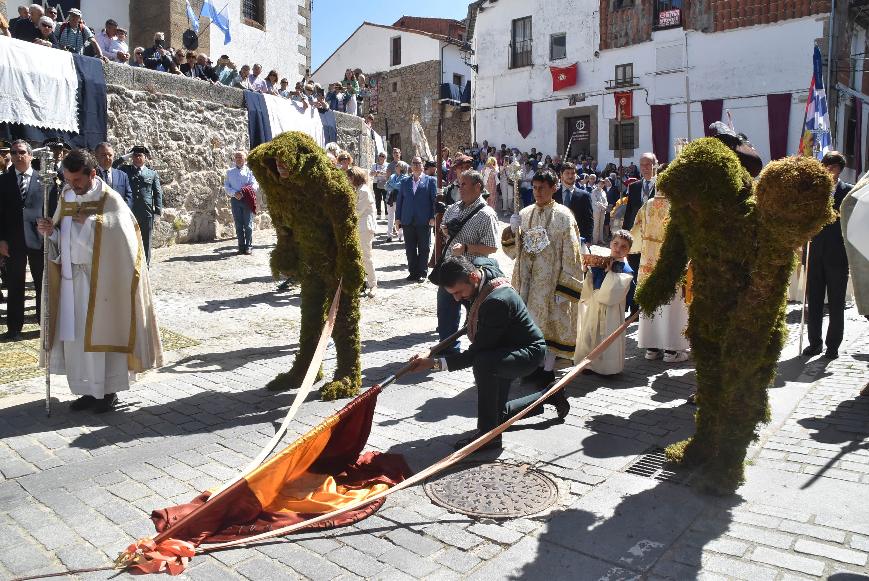 Béjar brilla en el quinto aniversario de su Corpus más internacional