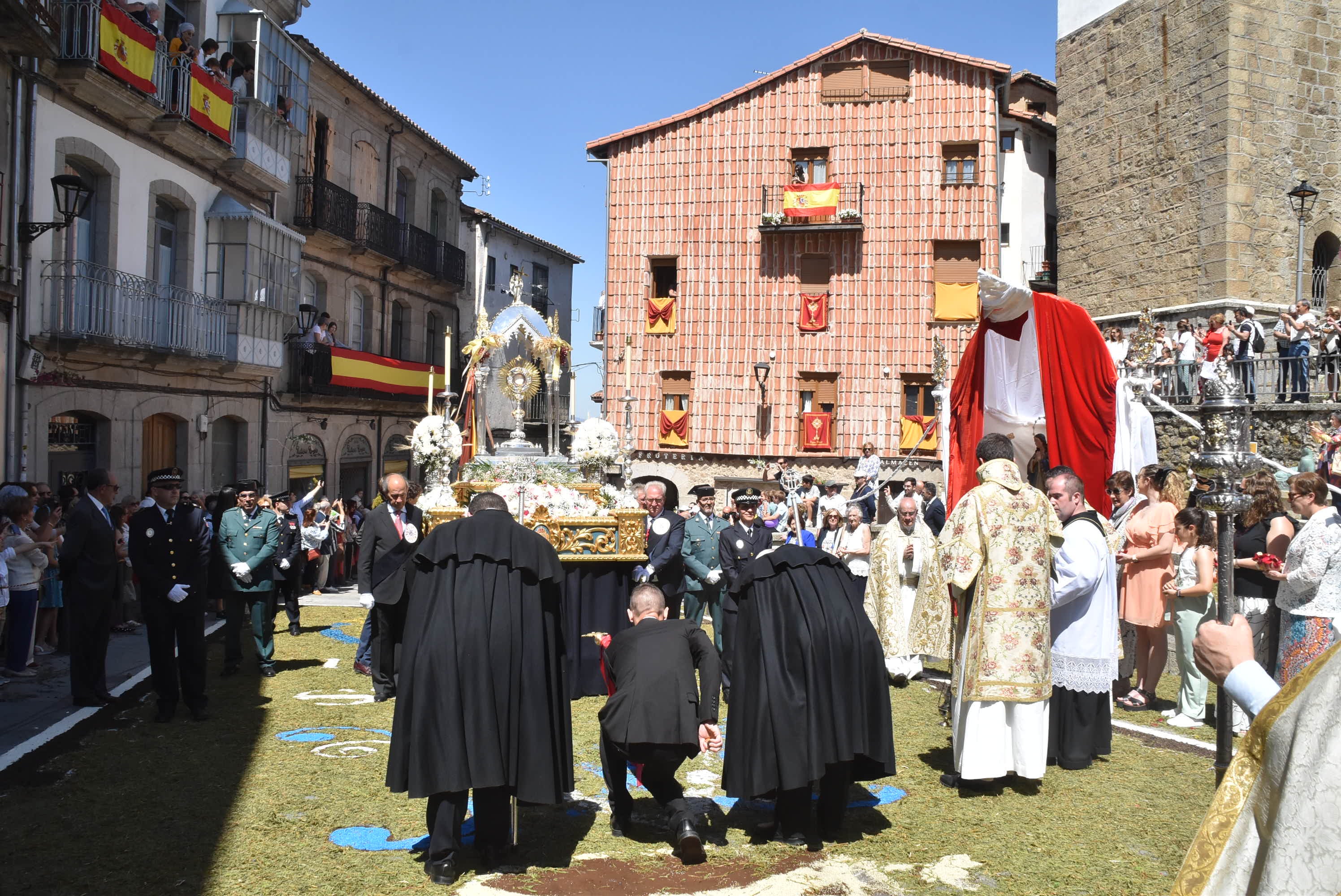 Béjar brilla en el quinto aniversario de su Corpus más internacional