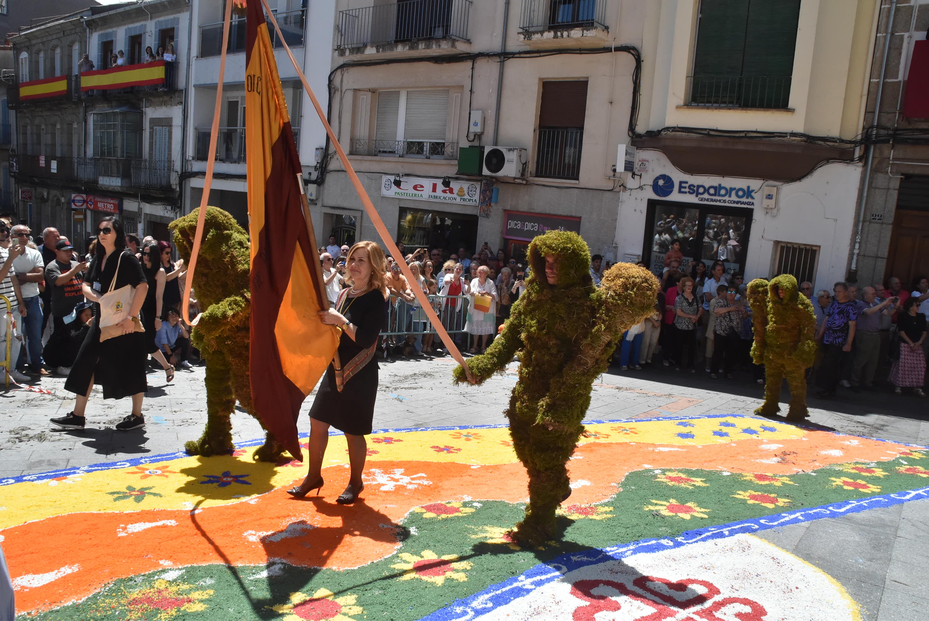 Béjar brilla en el quinto aniversario de su Corpus más internacional