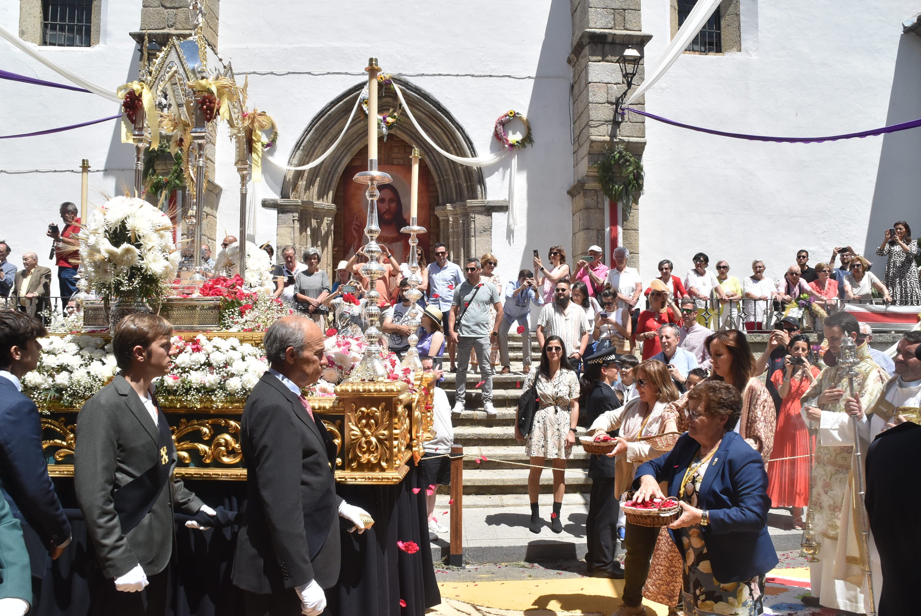 Béjar brilla en el quinto aniversario de su Corpus más internacional