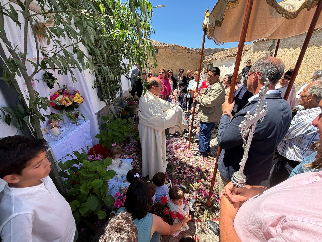 Las imágenes de la procesión de los altares de Peñarandilla