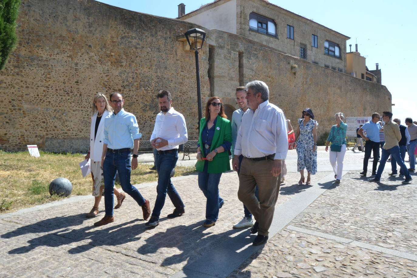 Tudanca, en Ciudad Rodrigo: «Las inversiones solo llegan cuando gobierna el PSOE»