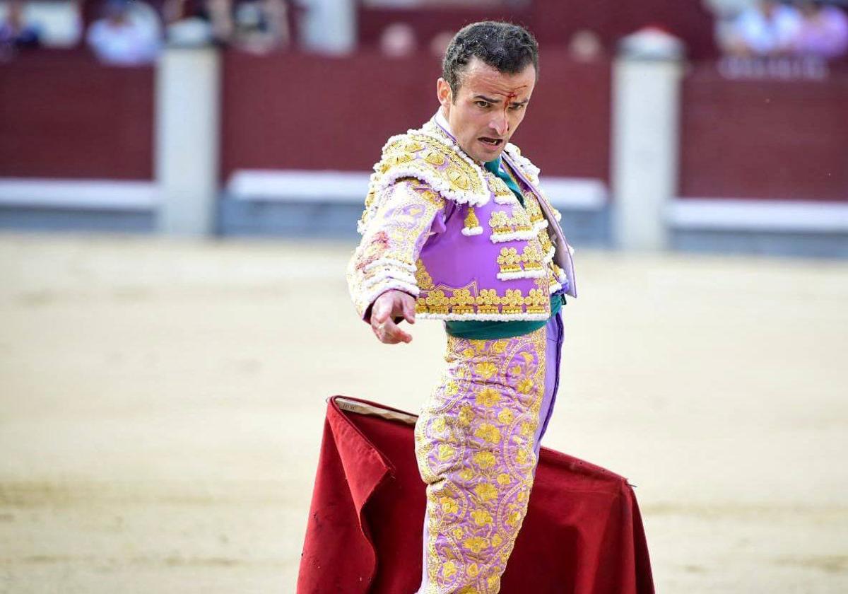 Damián Castaño, este martes en Las Ventas.