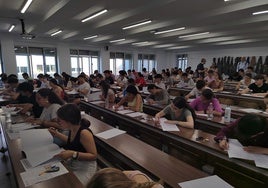 Inicio de los exámenes en la Facultad de Ciencias.