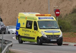 Una ambulancia del SACYL en una imagen de archivo