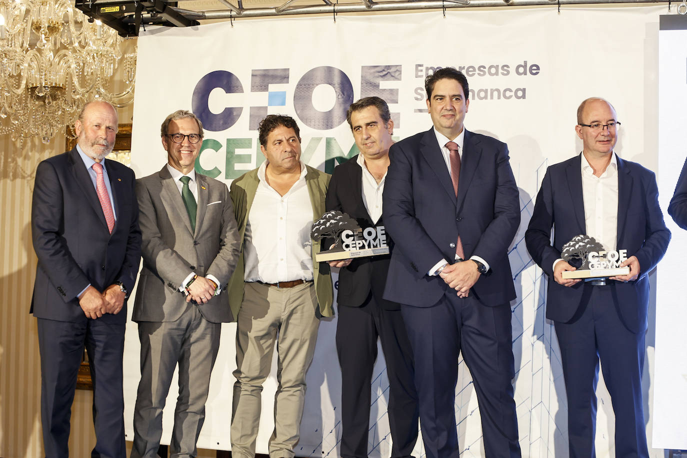 Así fue la entrega de los Premios CEOE CEPYME Salamanca 2024