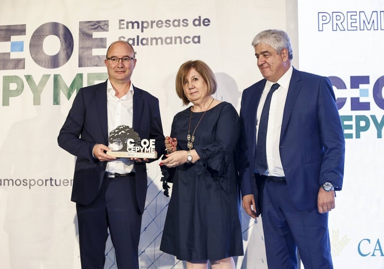 Julián Herrero, presidente de Meins Consulting, recogió el Premio a la Innovación.